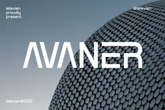 Avaner: A Distinctive Display Font for Editorial Design and Digital Publishing