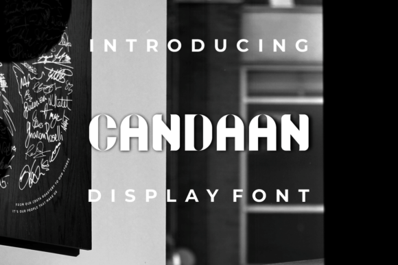 Candaan: A Bold Display Font That Elevates Your Business Branding