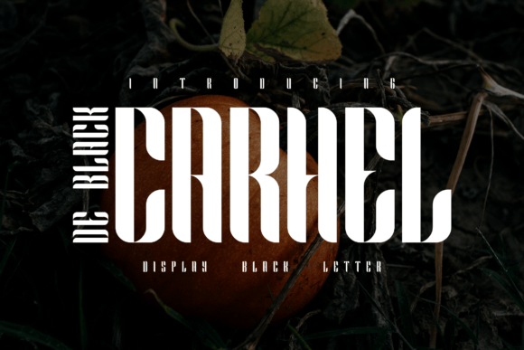 Carhel De Black: A Stylish Display Font for Modern Web Design
