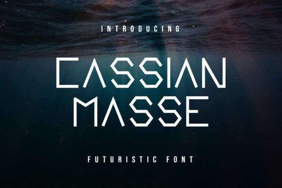 Cassian Masse: A Futuristic Display Font for Modern Campaign Design