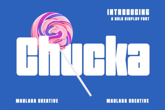 Chucka: A Modern Display Font for Editorial Design and Digital Publishing