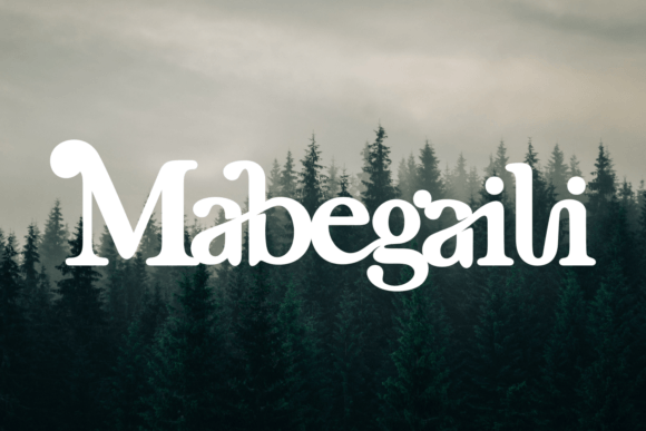 Elegant Branding with Mabegaili: A Designer’s Real-World Font Story
