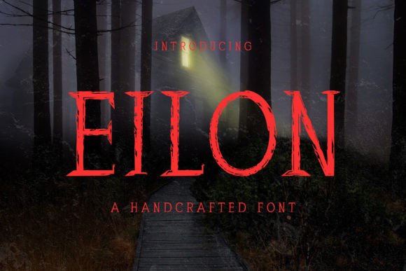Elion Font: A Spooky Display Typeface That Strengthens Brand Identity