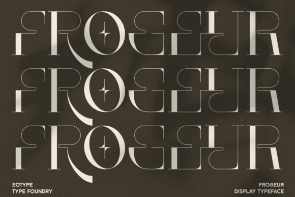 Frogeur: A Stylish Serif Font for Bold Branding Projects