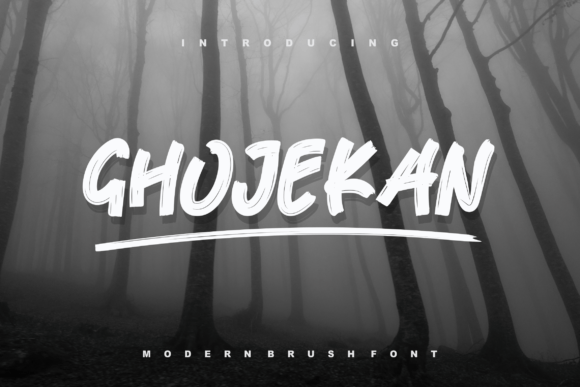 Ghojekan: A Bold Display Font for Modern Branding Projects