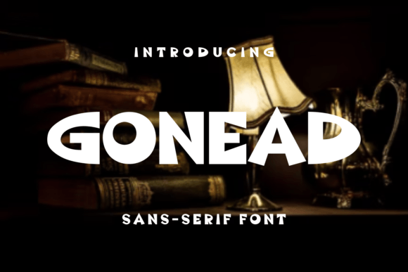Gonead: A Dynamic Display Font for Modern Web Design