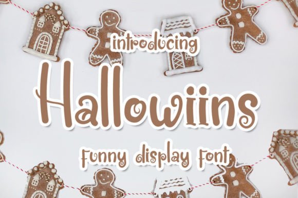 Hallowiins: A Sweet Display Font for Business Branding