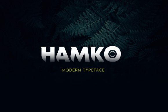 Hamko: A Modern Display Font That Elevates Digital Branding