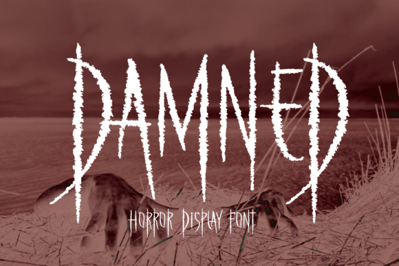 How the Damned Font Elevates Editorial Design with Spooky Elegance