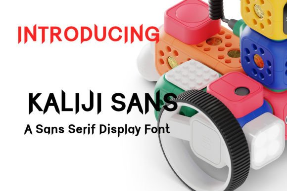 Kaliji: A Distinctive Display Font for Modern Brand Identity
