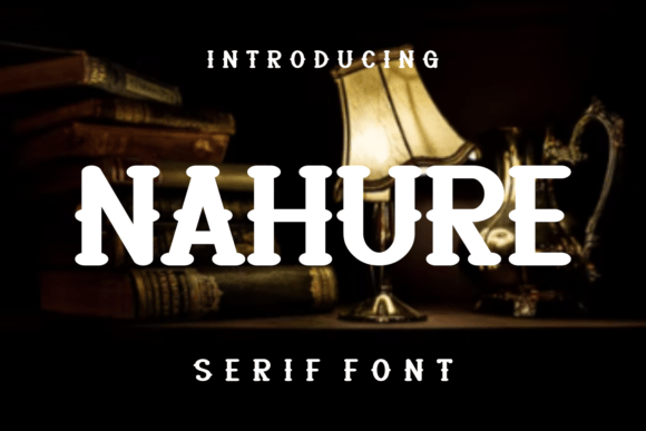 Nahure: A Bold Display Font for High-Impact Campaign Visuals