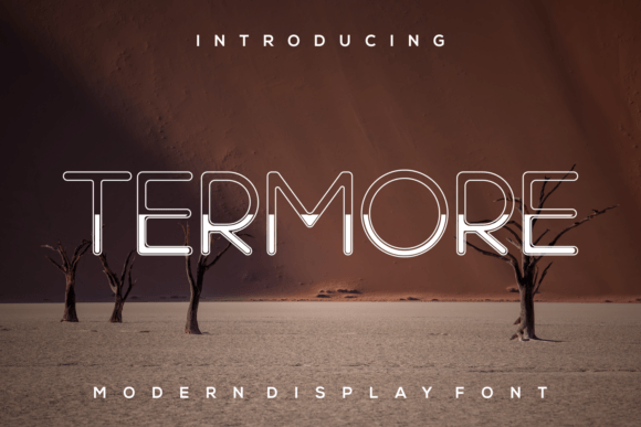Termore: A Bold Display Font That Elevates Brand Identity Projects